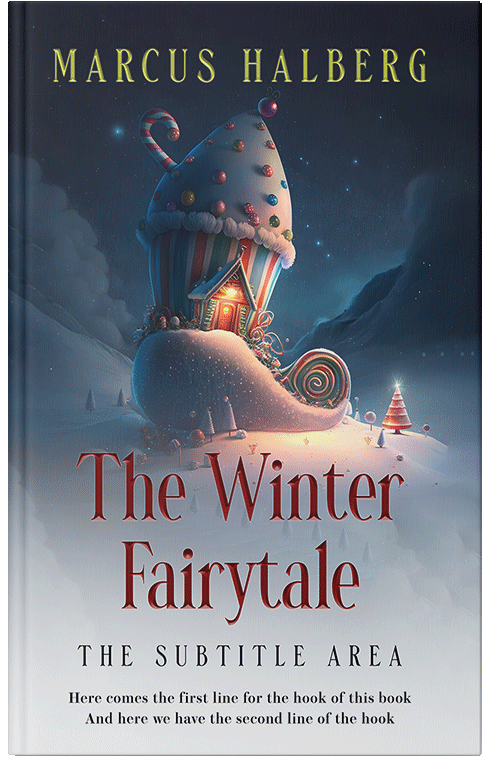 Front view of Premade Fantasy Book Cover - Swiss Coffee