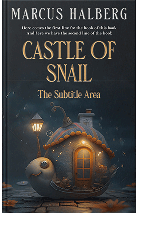 Pre Made Book Cover Shark