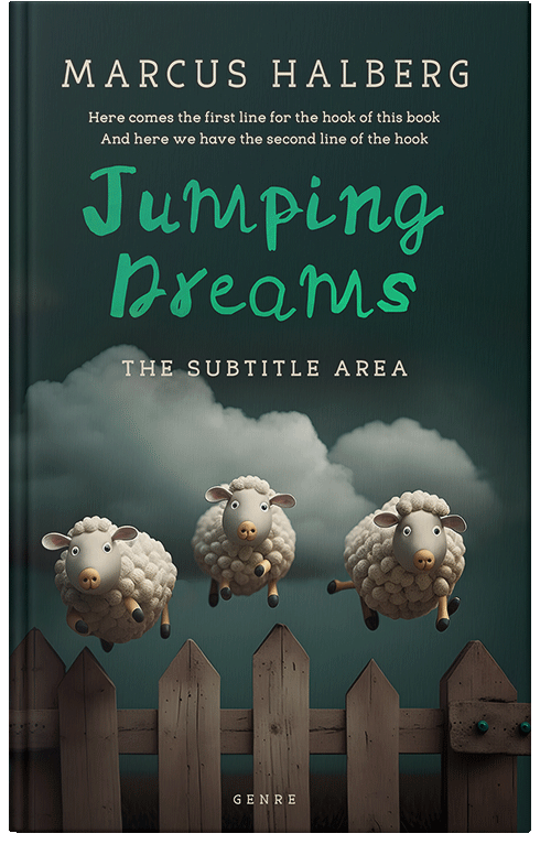 Front view of Premade Fantasy Book Cover - Aztec