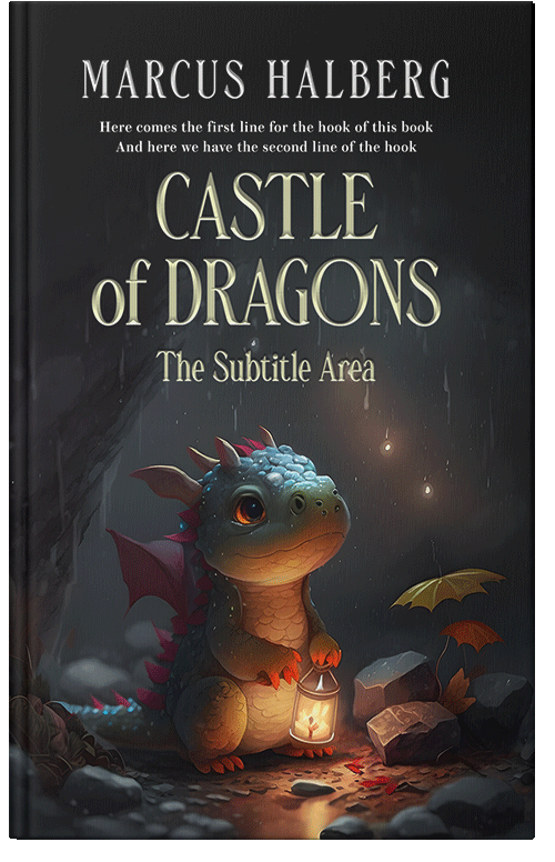 Front view of Premade Fantasy Book Cover - Baltic Sea