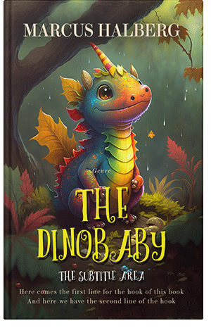 Premade Book Cover Armadillo