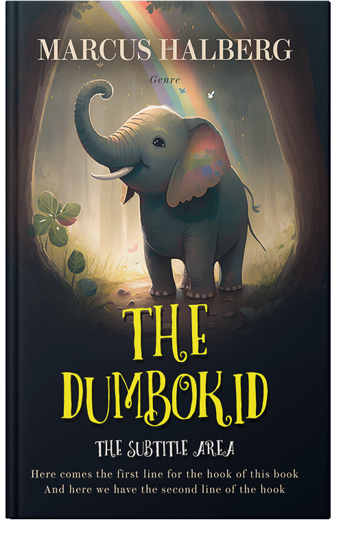 Front view of Premade Fantasy Book Cover - Straw