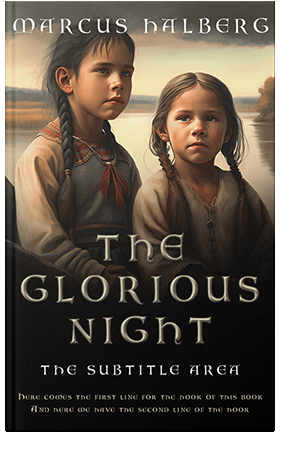 Pre Made Book Cover Brandy