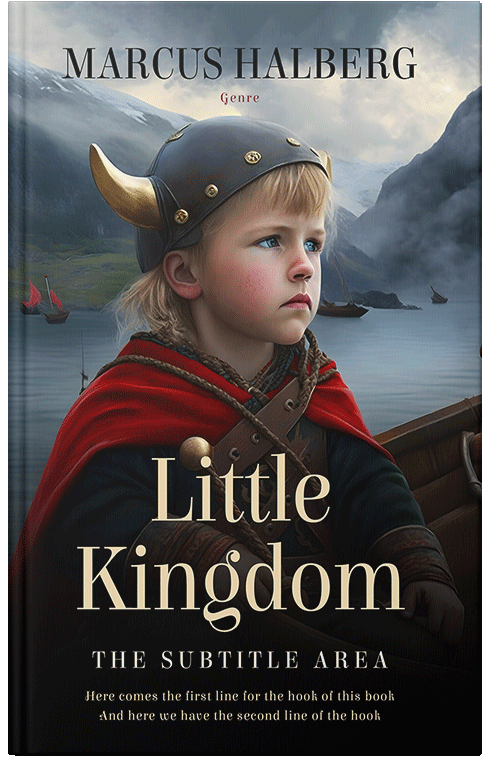 Front view of Premade Historical Book Cover - Thunder