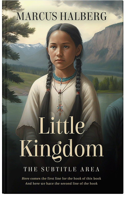 Front view of Premade Historical Book Cover - Heavy Metal