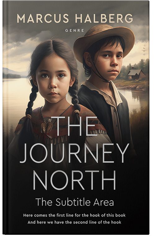 Front view of Premade Historical Book Cover - Akaroa