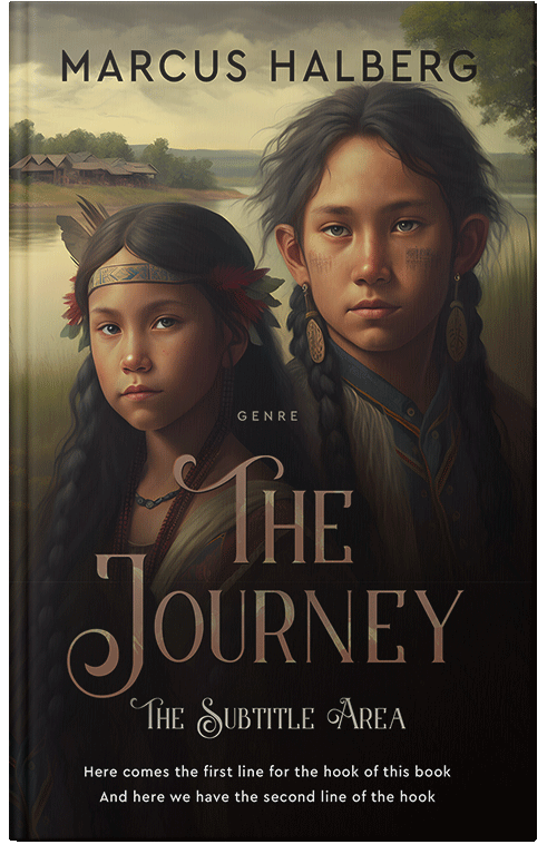 Front view of Premade Historical Book Cover - Mongoose