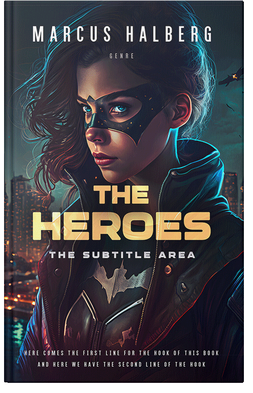 Front view of Premade Teen & Young Adult Book Cover - Steel Gray