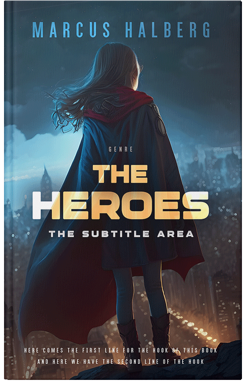 Front view of Premade Fantasy Book Cover - Charade