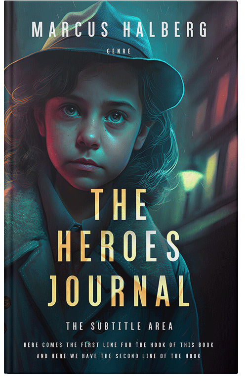 Front view of Premade Teen & Young Adult Book Cover - Mirage