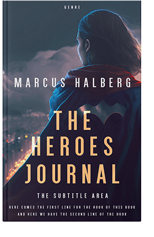 Pre Made Book Cover Ebony Clay