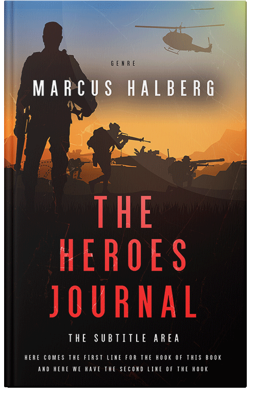 Front view of Premade Historical Book Cover - Night Rider