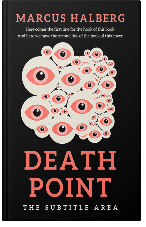 Front view of Premade Mystery & Thriller & Suspense Book Cover - Mandys Pink