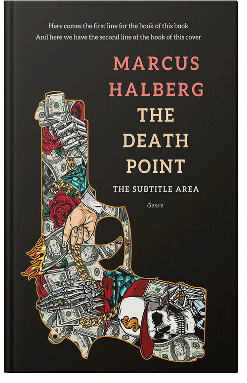 Front view of Premade Mystery & Thriller & Suspense Book Cover - Cameo