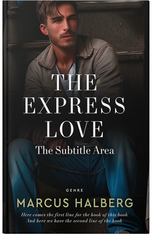 Front view of Premade Teen & Young Adult Book Cover - Woodsmoke