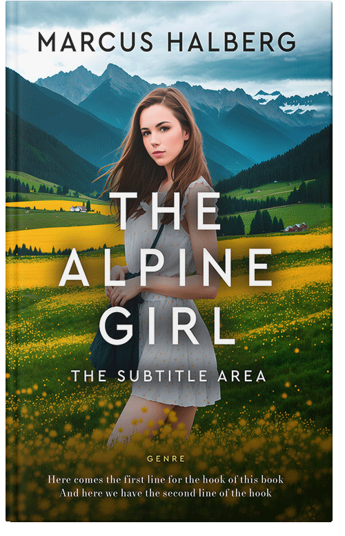 Front view of Premade Romance Book Cover - Mallard