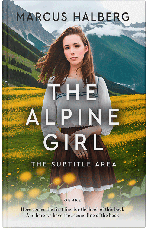 Front view of Premade Teen & Young Adult Book Cover - Cabbage Pont