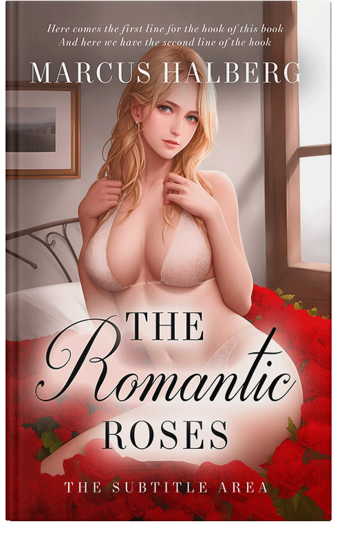 Front view of Premade Erotica Book Cover - Cavern Pink