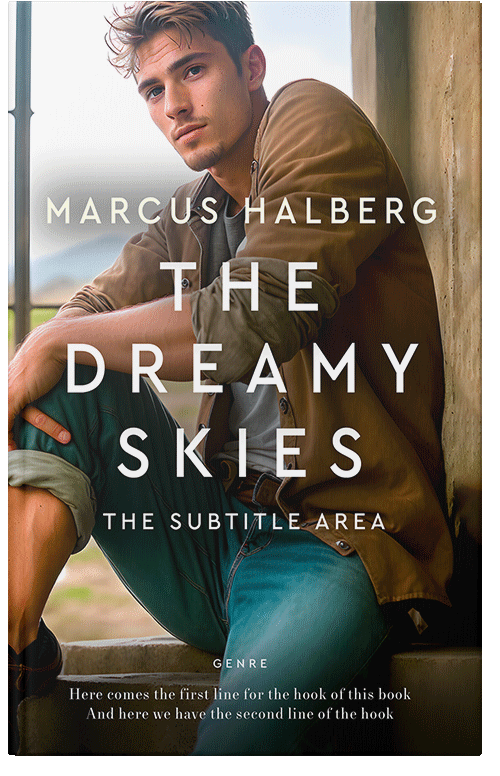 Front view of Premade Erotica Book Cover - Zeus