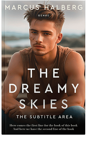 Pre Made Book Cover Coffee Bean