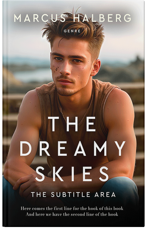 Front view of Premade Erotica Book Cover - Coffee Bean