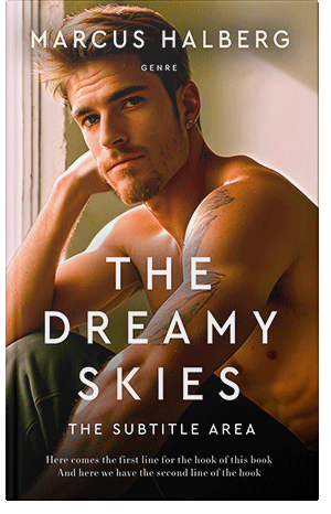 Premade Book Cover Bronze