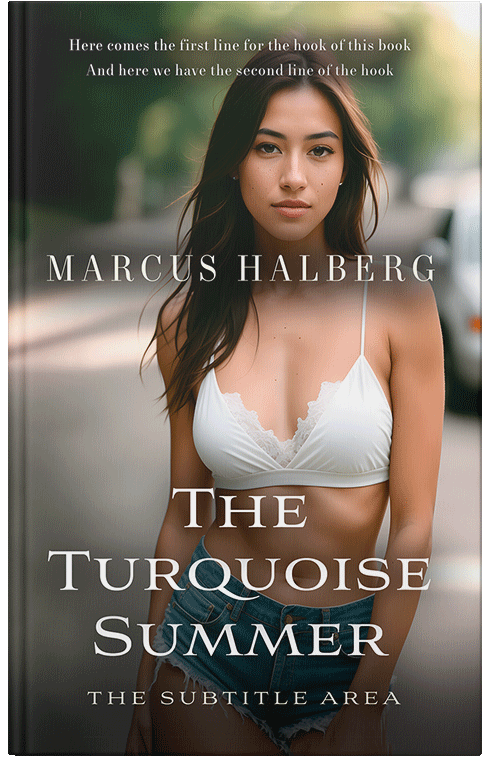 Front view of Premade Erotica Book Cover - Rangitoto