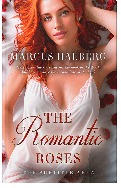 Front view of Premade Erotica Book Cover - Cavern Pink