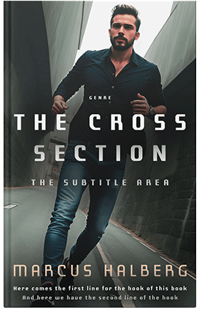 Pre Made Book Cover Outer Space