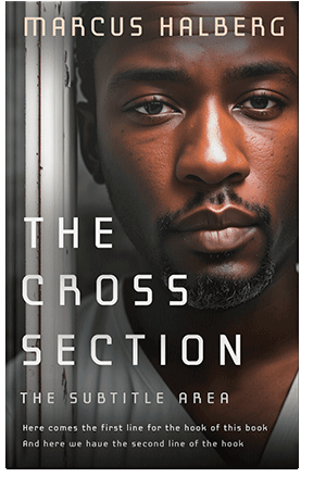 Pre Made Book Cover Cocoa Brown