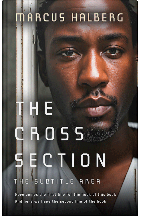 Front view of Premade Mystery & Thriller & Suspense Book Cover - Cocoa Brown