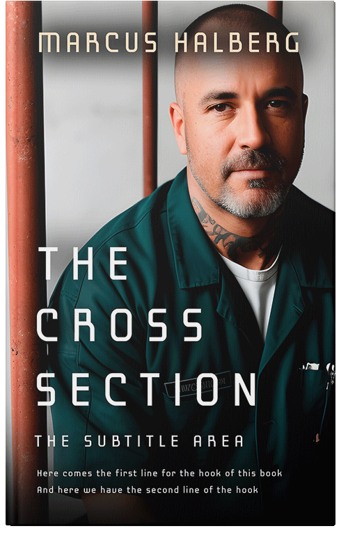 Front view of Premade Mystery & Thriller & Suspense Book Cover - Woodsmoke