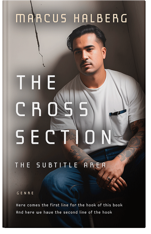 Front view of Premade Mystery & Thriller & Suspense Book Cover - Cold Turkey