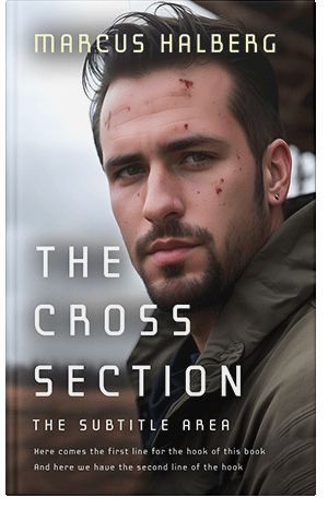 Premade Book Cover Cocoa Brown