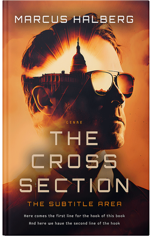 Front view of Premade Mystery & Thriller & Suspense Book Cover - Gondola