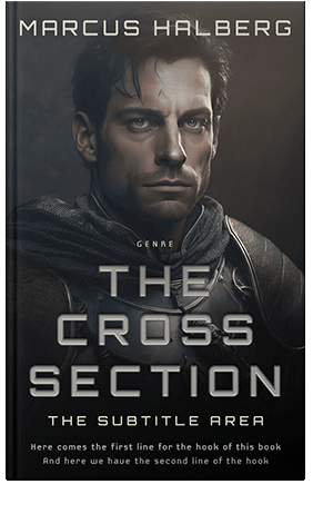 Pre Made Book Cover Shark