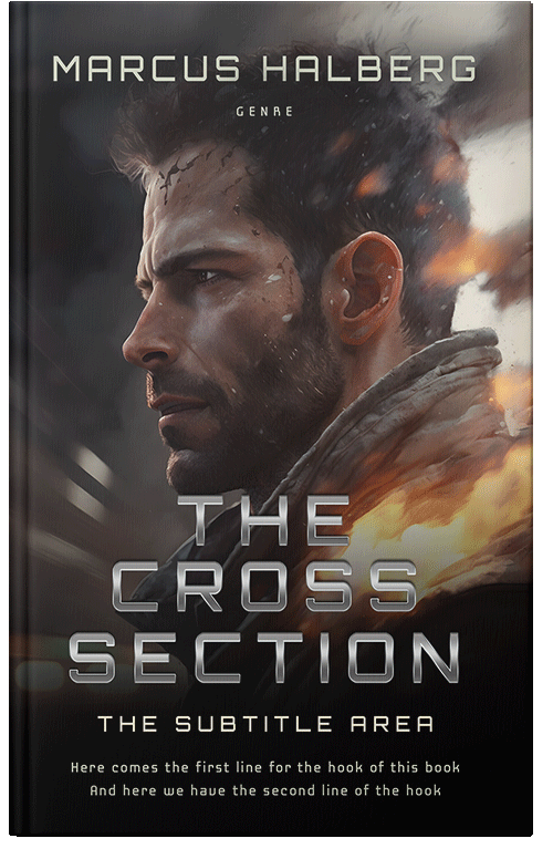 Front view of Premade Mystery & Thriller & Suspense Book Cover - Cocoa Brown