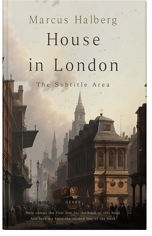 Front view of Premade Historical Book Cover - Zeus