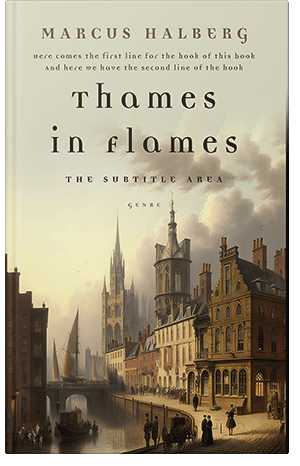 Premade Book Cover Bone