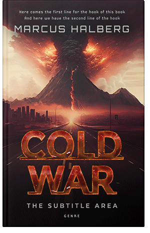 Premade Book Cover Burning Sand