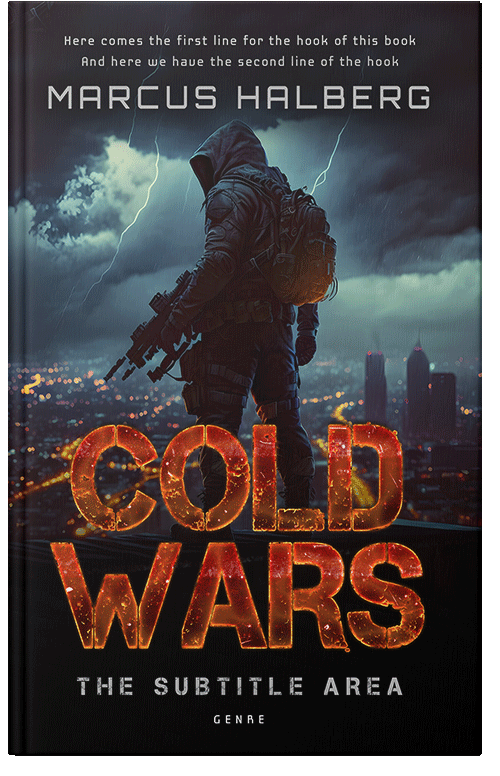 Front view of Premade Mystery & Thriller & Suspense Book Cover - Baltic Sea