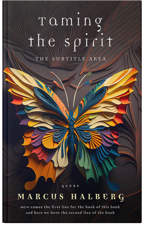 Front view of Premade Self-Improvement & Self-Help Book Cover - Baltic Sea