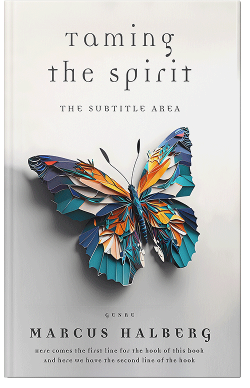 Front view of Premade Health & Mind & Body Book Cover - Westar