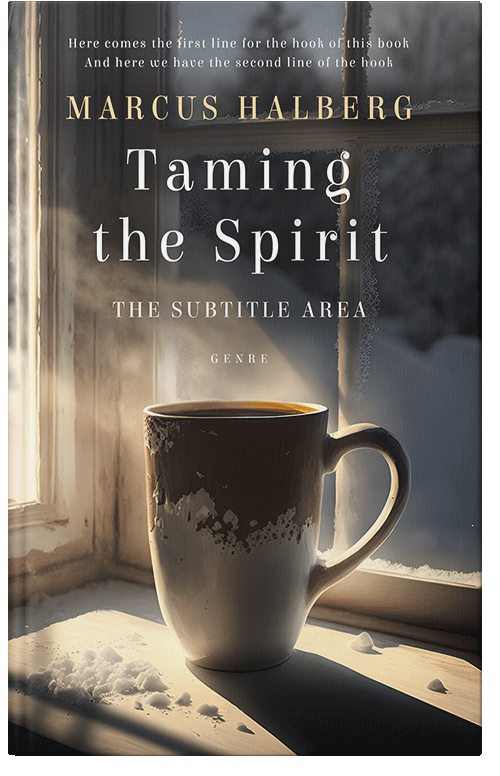 Front view of Premade Literary Fiction Book Cover - Dune