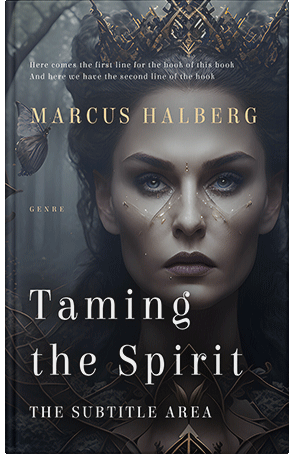 Premade Book Cover Shark