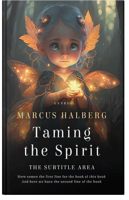 Front view of Premade Fantasy Book Cover - Dune