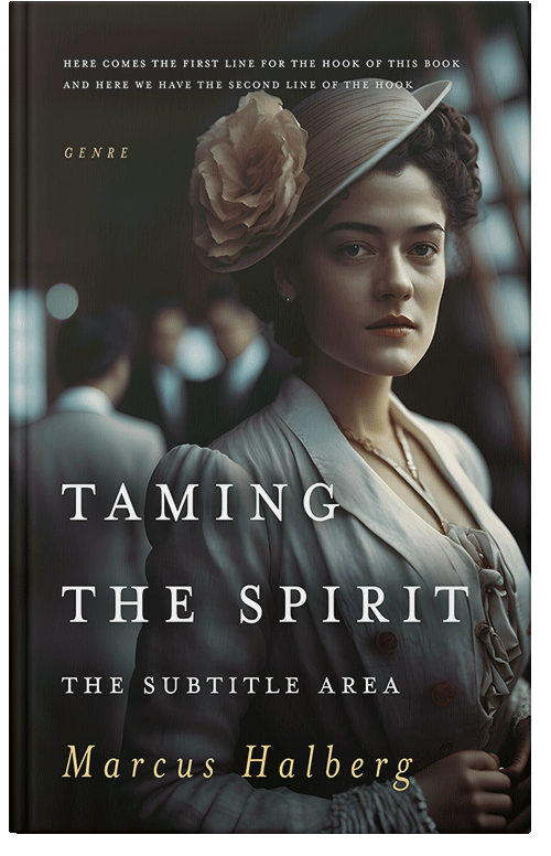 Front view of Premade Historical Book Cover - Dune