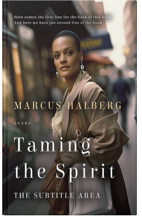 Front view of Premade Chick Lit Book Cover - Birch