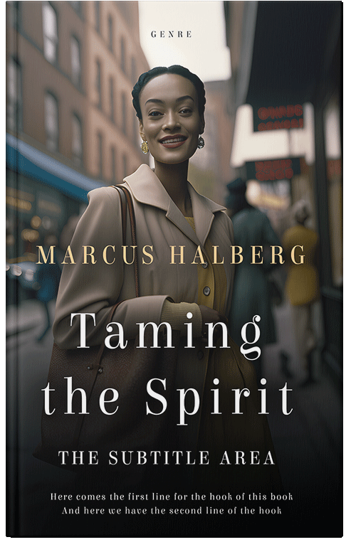 Front view of Premade Historical Book Cover - Tuatara