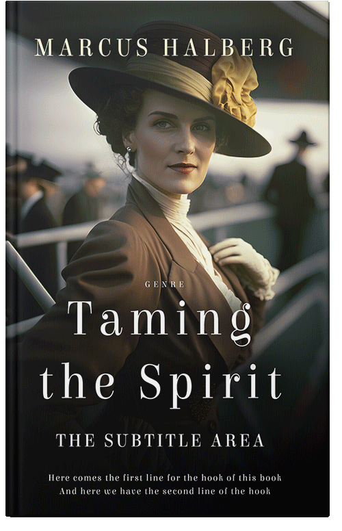 Front view of Premade Historical Book Cover - Coral Reef